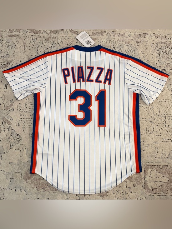 Nike Other - Nike Authentic Cooperstown New York Mets Mike Piazza #31 MLB Jersey Men’s Size M